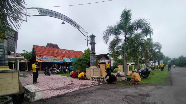 Giat Kerja Bakti Dalam Rangka Peringatan BBGRM XVII dan HKG PKK ke-48 Kabupaten Madiun Tahun 2021